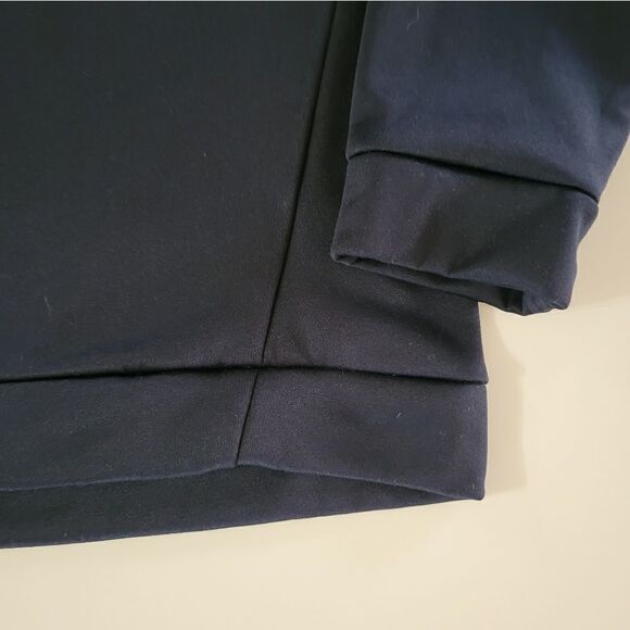 Nike Women's Black DRI-FIT Quarter Zip Long Sleeve Pullover Top - Picture 10 of 13